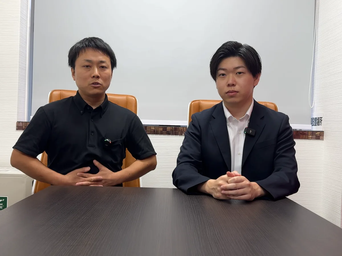 株式会社デアリングマン様 インタビューの様子